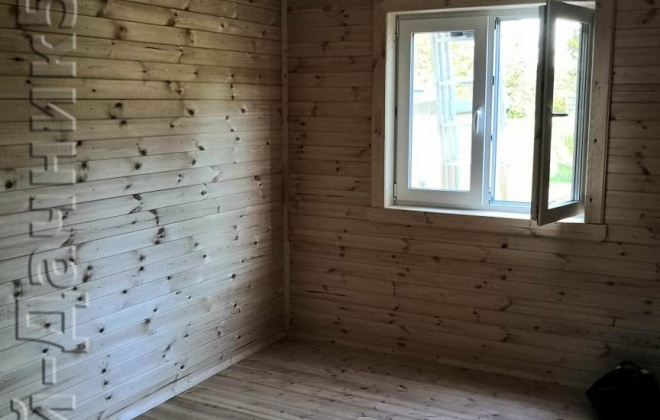 4 Каркасно-щитовой дом по проекту К-11, 6×8, 75 м², Московская область, Троицкий административный округ, Поселе (9)